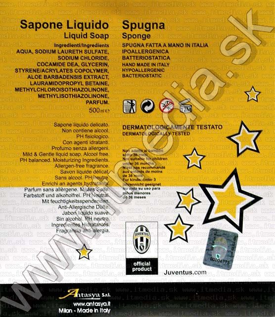 Image of Juventus Liquid Soap + Sponge (IT5070)