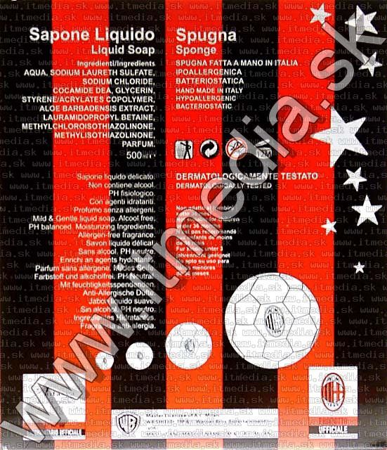 Image of AC Milan Liquid Soap + Sponge (IT5069)