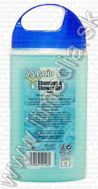 Image of S.S.Lazio Shampoo &amp;amp;amp;amp; Shower Gel + Action Gel EXPIRED (IT5102)