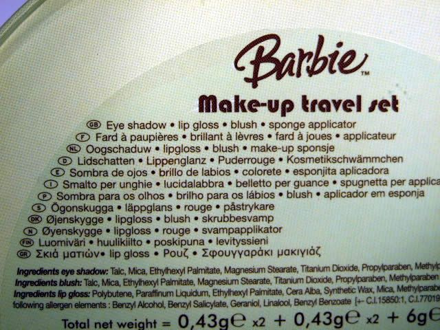 Image of Barbie Make-up Travel Set (IT4127)