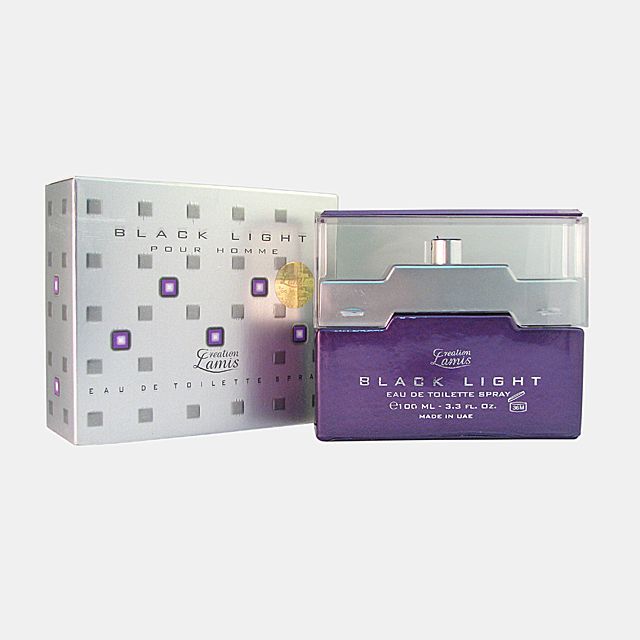 Image of Creation Lamis Perfume (100 ml EDT) *Black Light* for Men (IT10126)