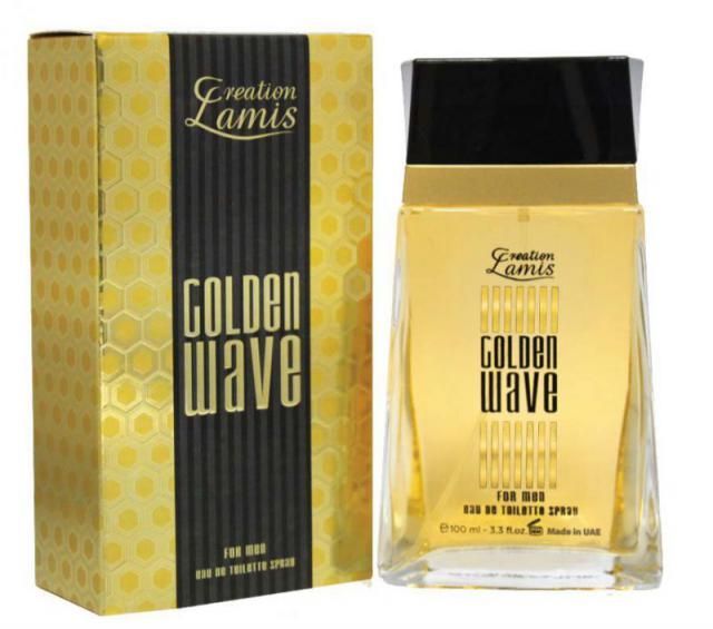 Image of Creation Lamis Perfume (100 ml EDT) *Golden Wave* for Men (IT10129)