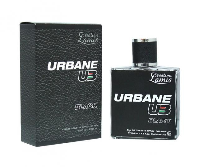 Image of Creation Lamis Perfume (100 ml EDT) *Urbane Black* for Men (IT10597)