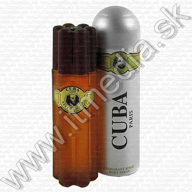 Image of Cuba After Shave &amp;amp;amp; Cuba Gold DEO in Tub (IT3166)