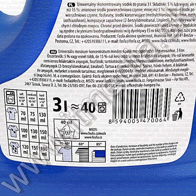 Image of EuroWash Washing Gel 3000ml 40wash Universal (IT9209)