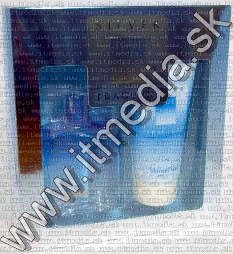 Image of Fragluxe Silver Blue Gift Set for Men (IT3678)