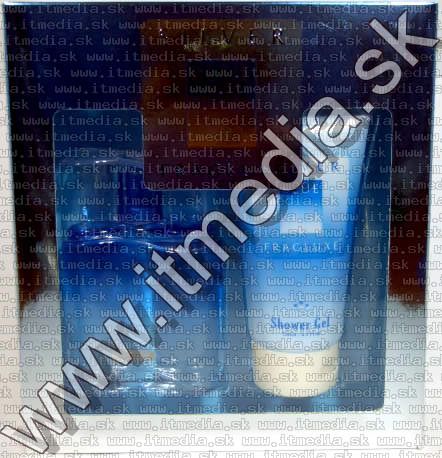 Image of Fragluxe Silver Blue Gift Set for Men (IT3678)