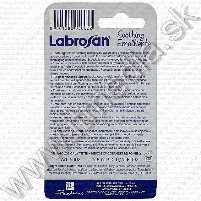 Image of Labrosan Emolliente Lip Care Stick (IT7413)