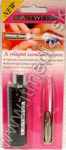 Image of La-Tweez világító szemöldök csipesz (IT2596)