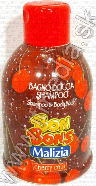 Image of Bon Bons Malizia Douche Gel (500 ml) *Cherry Cola* (IT3897)