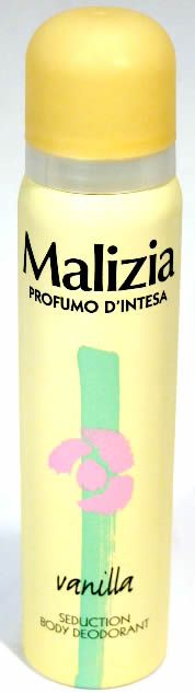 Image of Malizia D*Intesa Body Spray Vanilla (100ml DEO) (IT2577)