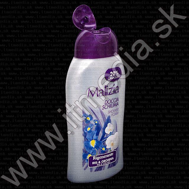 Image of Malizia Relax Iris &amp;amp; Orchidea Shower Foam 250ml (IT7374)