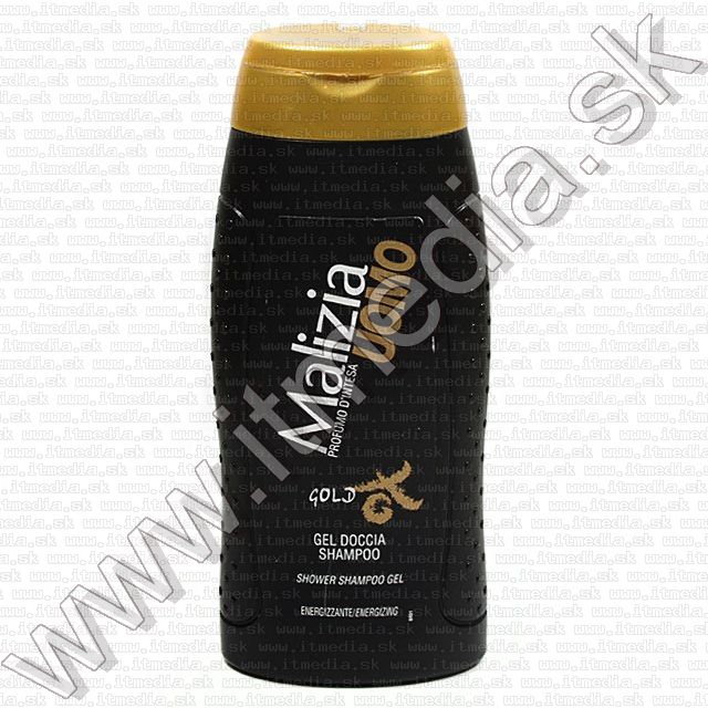 Image of Malizia UOMO tusolókrém és sampon 250 ml *Gold* (IT4044)