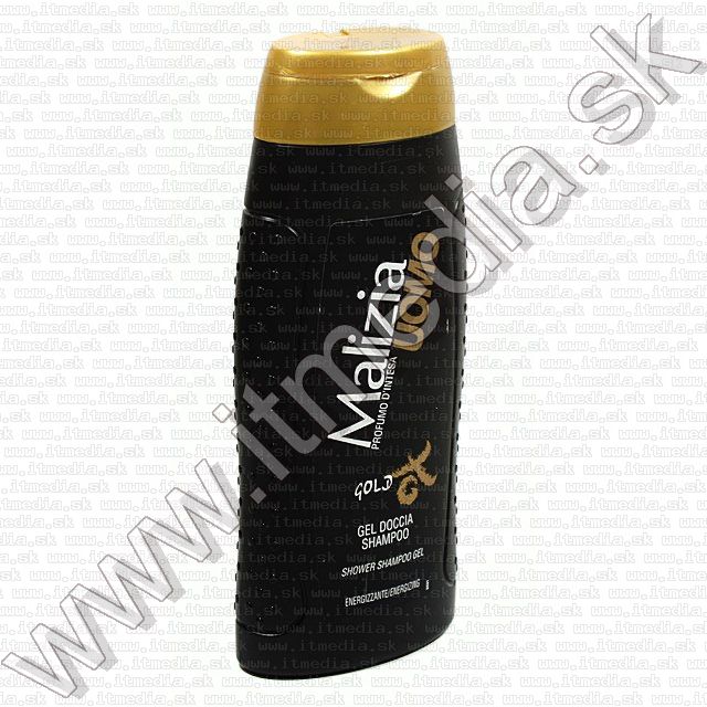 Image of Malizia UOMO tusolókrém és sampon 250 ml *Gold* (IT4044)