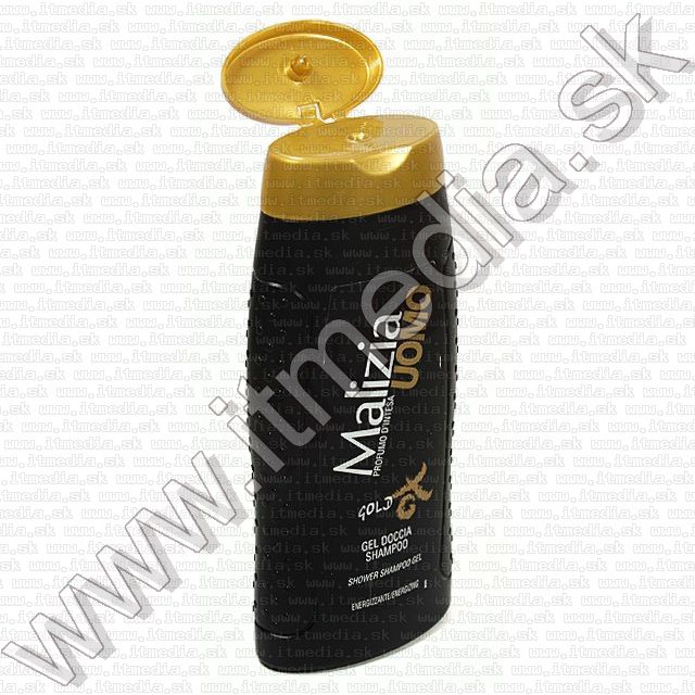 Image of Malizia UOMO tusolókrém és sampon 250 ml *Gold* (IT4044)