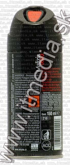 Image of Malizia UOMO Body Spray (150 ml DEO) *Musk* (IT4442)