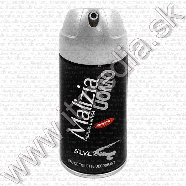 Image of Malizia UOMO Body Spray (150 ml DEO) *Silver* (IT4043)