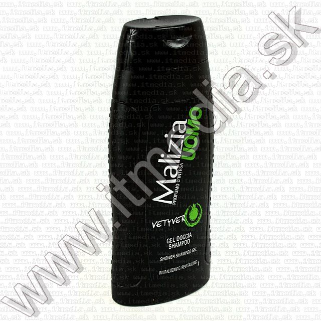 Image of Malizia UOMO Tusfürdő + Sampon (250 ml) *Vetyver* (IT1595)