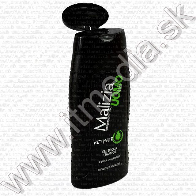 Image of Malizia UOMO Tusfürdő + Sampon (250 ml) *Vetyver* (IT1595)