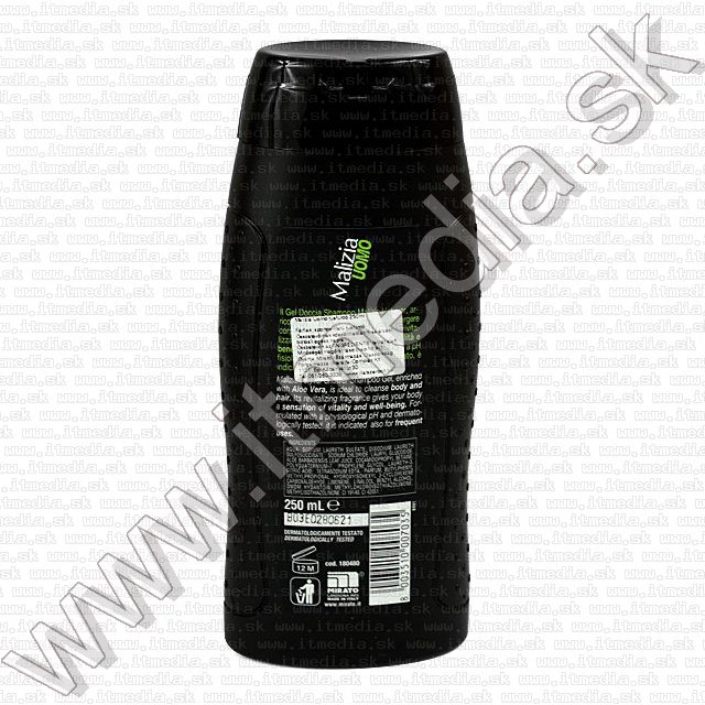 Image of Malizia UOMO Tusfürdő + Sampon (250 ml) *Vetyver* (IT1595)