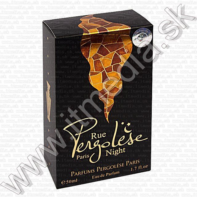 Image of Pergolése Perfume 50ml EDP *Night* (Eau de Perfum Paris) (IT9605)