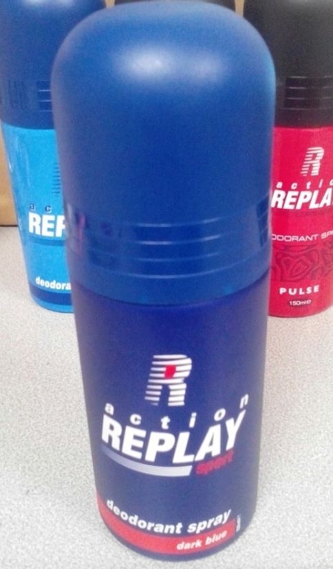 Action R Sport DEO Spray Dark Blue 150ml (IT12654) Image of Action R Sport DEO Spray Dark Blue 150ml (IT12654)