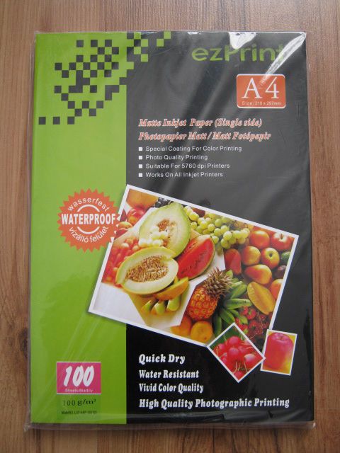 Image of ezPrint Inkjet Paper A4 100g (100pk) (IT6858)
