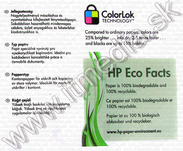 Image of HP Copy Paper A4 80g Standard (500pk) CHP910 (IT5610)