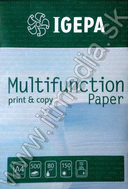 Image of IGEPA Copy Paper A4 80g Standard (500pk) (IT5362)