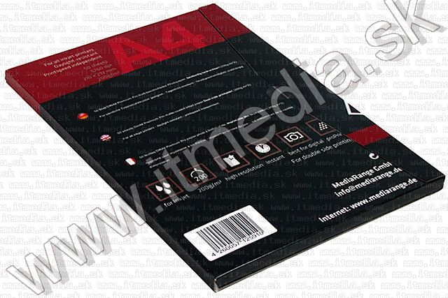 Image of Mediarange Double Side MATT Photopaper A4 200g (50pk) (IT2243)