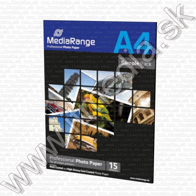 Image of Mediarange Photo Paper Sample Pack (15pk) (IT10898)
