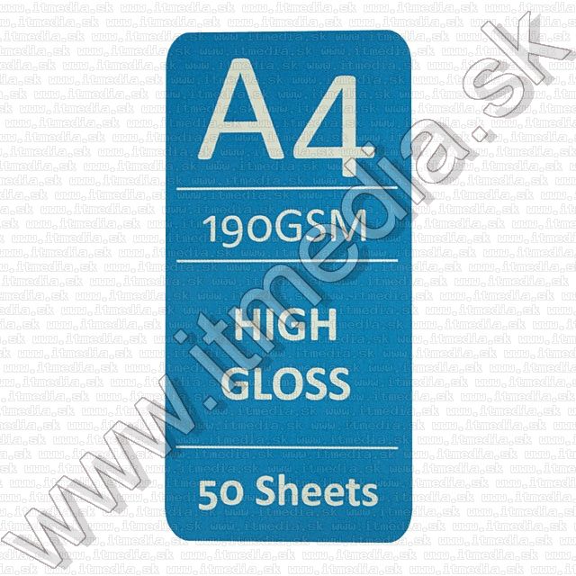Image of Mirror Glossy Photo Paper A4 190g (50pk) (IT7826)