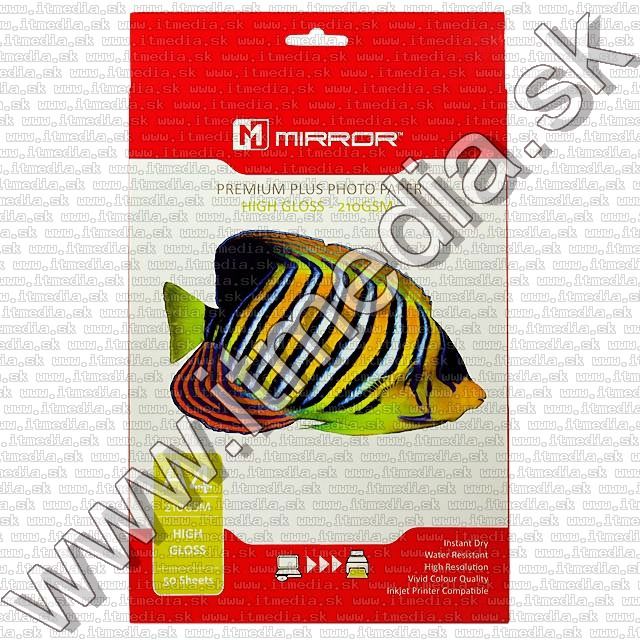 Image of Mirror Glossy Photo Paper A4 210g (50pk) (IT8708)