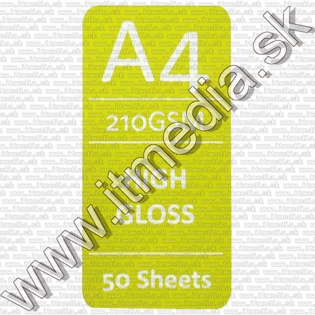 Image of Mirror Glossy Photo Paper A4 210g (50pk) (IT8708)