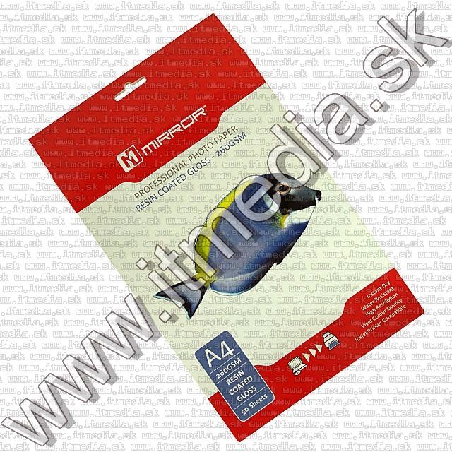 Image of Mirror **PREMIUM** Photo Paper A4 260g RC (50pk) (IT6720)