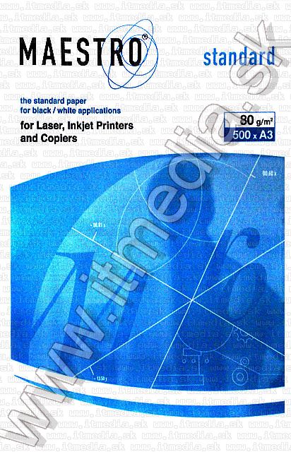 Image of Mondi Copy Paper A3 80g *Maestro Standard* (500pk) (IT5364)