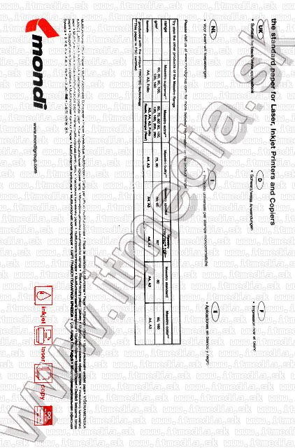 Image of Mondi Copy Paper A3 80g *Maestro Standard* (500pk) (IT5364)