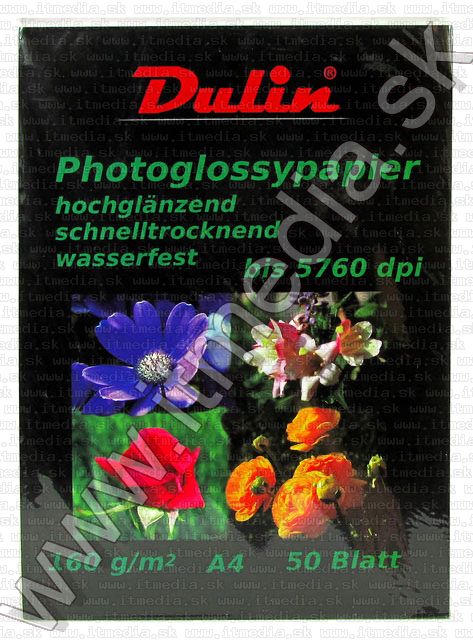 Image of Dulin Photo Paper A4 160g Glossy (50pack) (IT5729)
