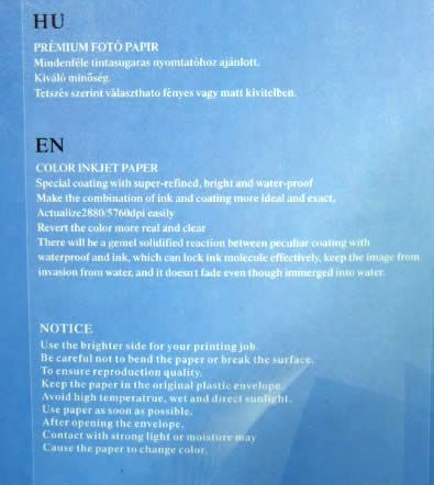 Image of Noname Inkjet Paper A4 110g MATT (100pk) (IT3782)