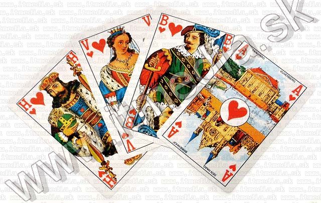 Image of Verona Plastic coated Poker Playing Cards 2-set (IT4521)