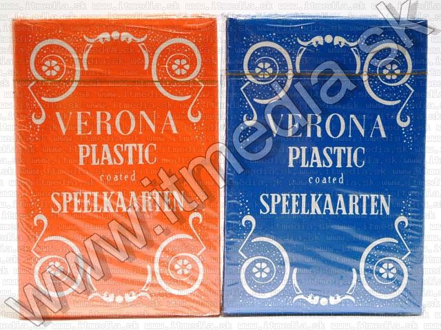 Image of Verona Plastic coated Poker Playing Cards 2-set (IT4521)