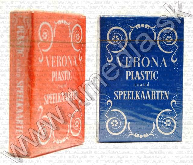 Image of Verona Plastic coated Poker Playing Cards 2-set (IT4521)