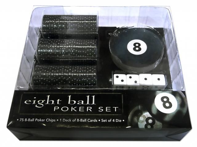 Image of Nyolcas golyó póker készlet 75 darabos (IT5327)