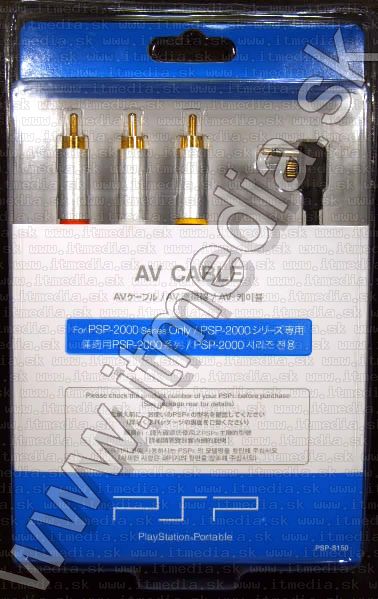 Image of PSP-2000 (PlayStation Portable) Composite AV Cable (IT4025)