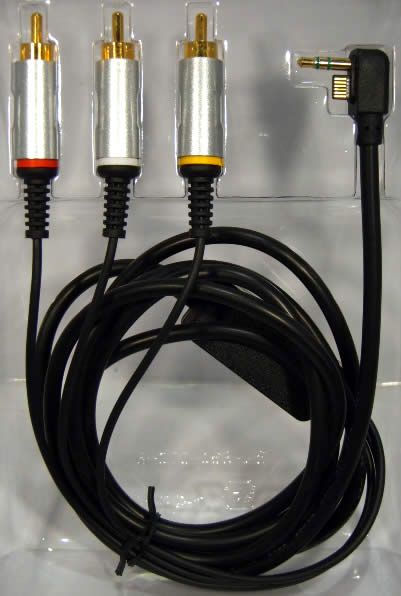 Image of PSP-2000 (PlayStation Portable) Composite AV Cable (IT4025)
