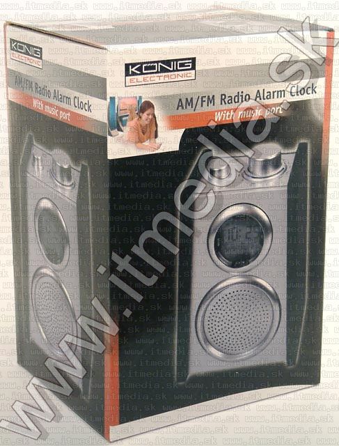 Image of Retro AM-FM Analogue Radio with AUX in (HAV-TR40) (IT4833)