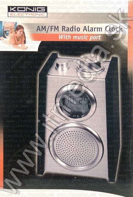 Image of Retro AM-FM Analogue Radio with AUX in (HAV-TR40) (IT4833)