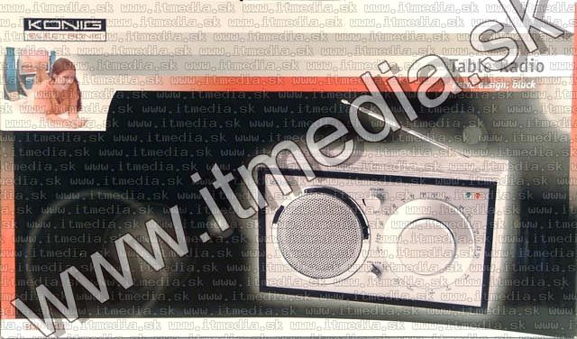 Image of Retro AM-FM Analogue Table Radio (HAV-TR11) (IT4835)