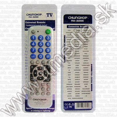 Image of Chunghop Universal TV Remote Controll RM-329E (IT9434)