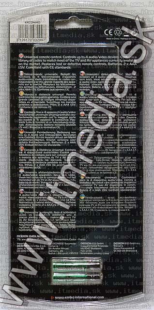 Image of Emtec Universal Remote Controll 4in1 (EKCOH140) (IT0865)